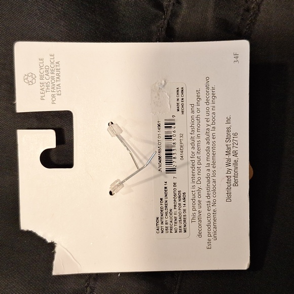 Vintage Christmas Holiday Rudolph The Reindeer Earrings. C. - Picture 4 of 4